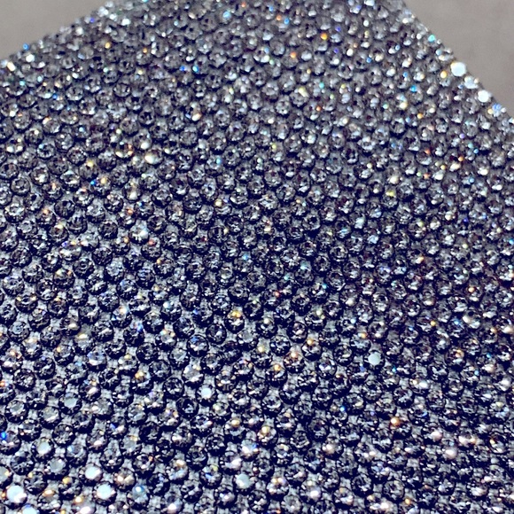 Rhinestone clutch clear irridescent - Picture 14 of 14